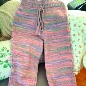 LoveShackFancy Olvera Pink Cloud Pants